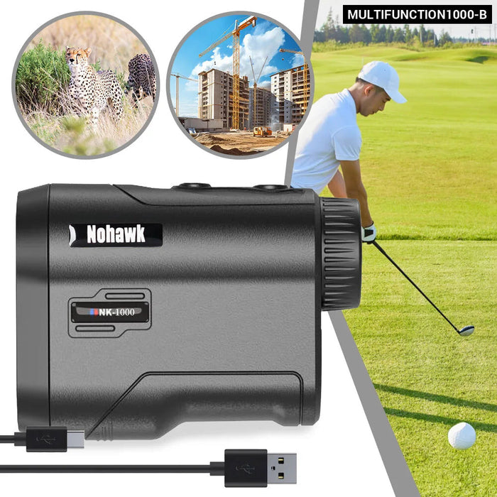 Usb Rechargeable Laser Golf Rangefinder With Slope