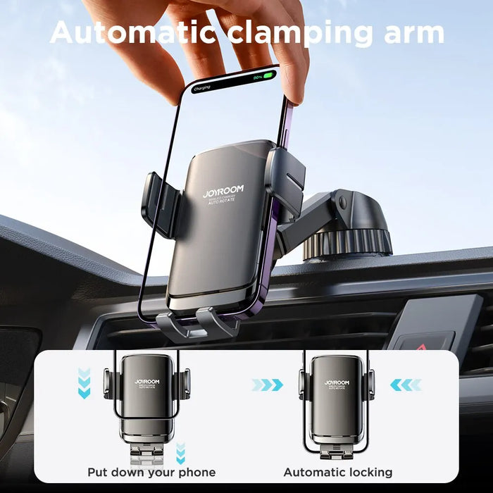 Stable Wireless Car Charger Holder Rotatable And Portable