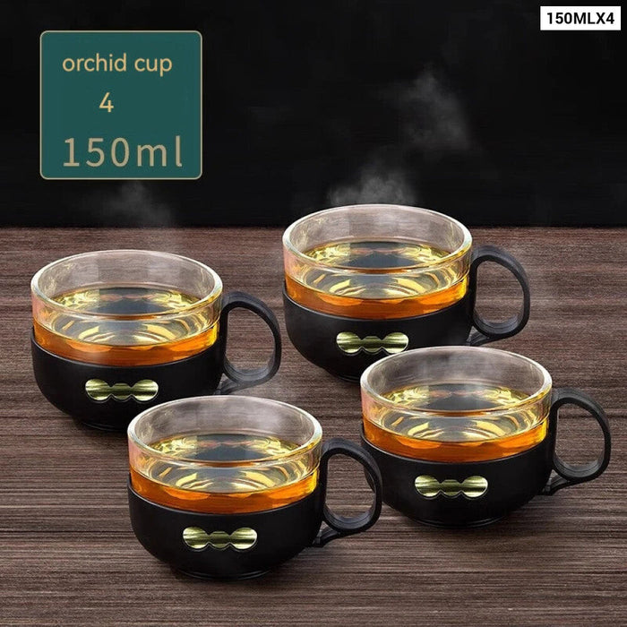 Premium Heat Resistant Tea Set With Kung Fu Teapot