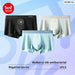 Pack Of 3 Breathable Ice Silk Mens Boxer Shorts