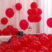 20 Red Pink And White Latex Balloons For Diy Engagement