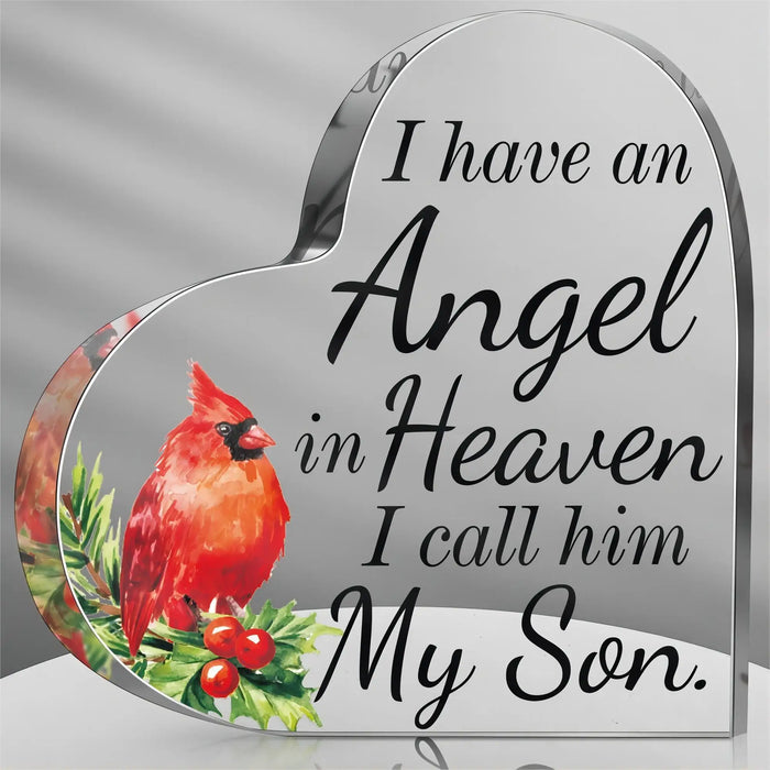 Memorial Acrylic Table Decor For Loss Of Loved Ones