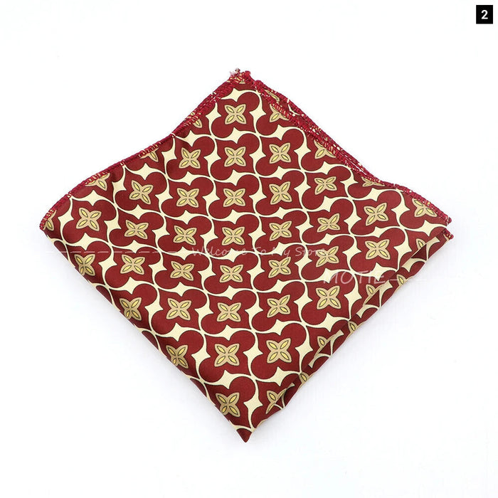 Paisley Pocket Square For Weddings And Daily Wear