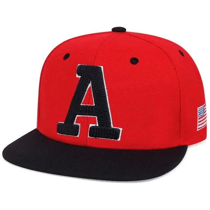 Adjustable Letter A Embroidered Baseball Cap / Hat