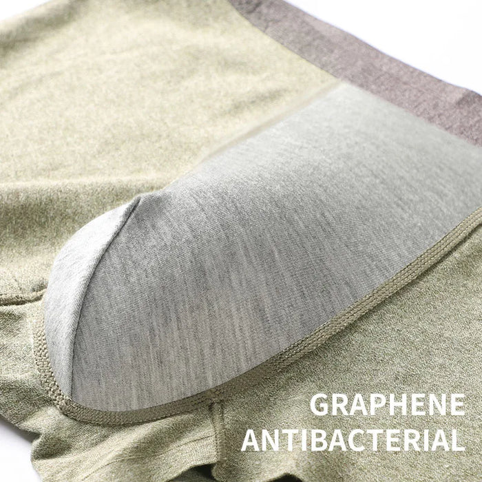 Pack Of 3 Mens Graphene Boxers Antibacterial And Breathable