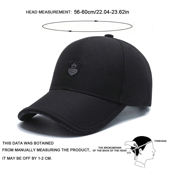 Adjustable Crown Baseball Cap / Hat For Outdoor Wear