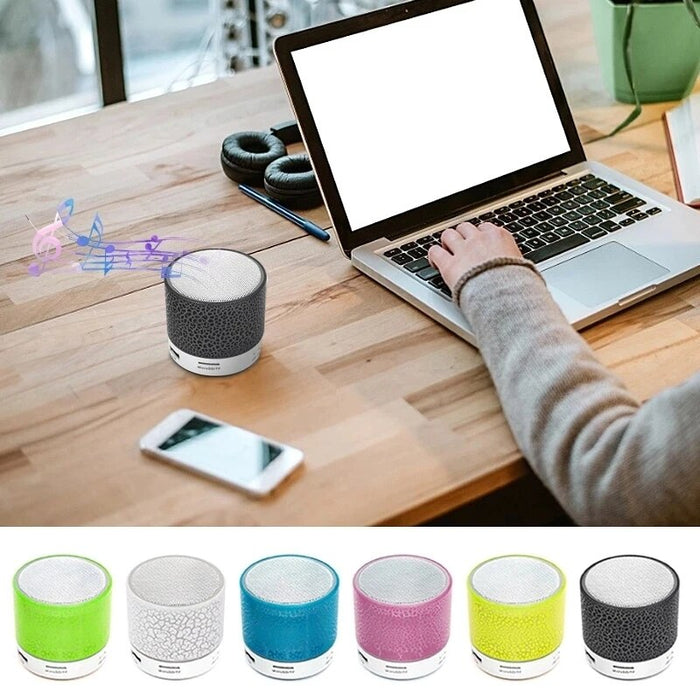 Portable Mini Wireless Bluetooth Speaker With Built-in Mic