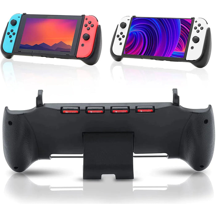 Switch Grip With Game Storage And Stand