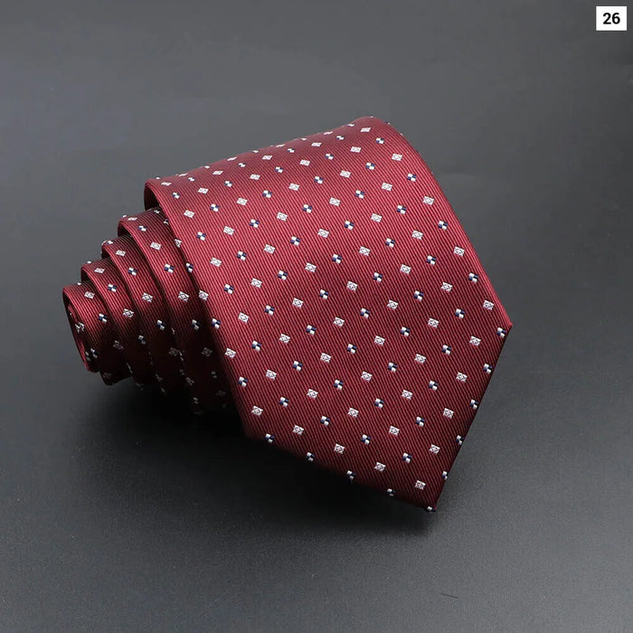 Blue Plaid Striped Tie 8Cm Classic Necktie For Mens Fashion For Daily Wear Weddings And Gifts