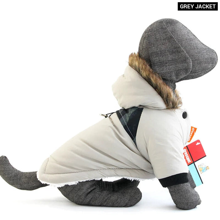 Waterproof Dog Hoodie For Small Breeds