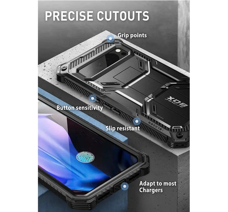 For Google Pixel 9 / Pixel 9 Pro Armorbox Full-Body Military Protection Phone Case With Built-In Screen Protector