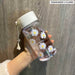 500ml Plastic Transparent Water Bottle Bpa Free Portable