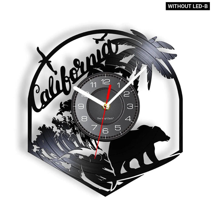 California Republic Wall Clock