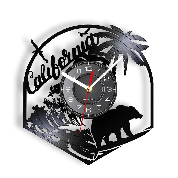 California Republic Wall Clock