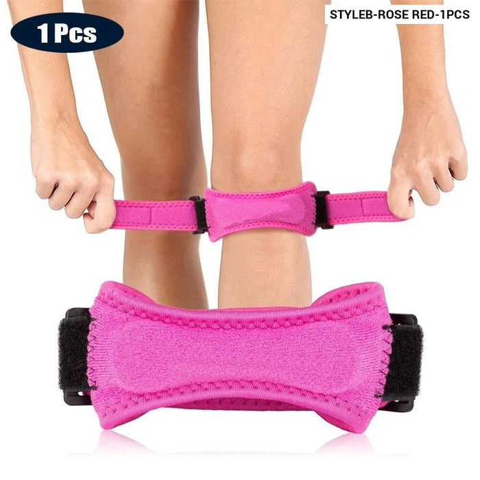 1Piece Patella Tendon Knee Brace Support Sports Weightlifting Squats Cycling