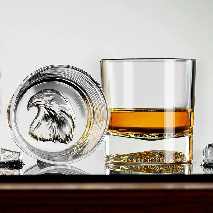 Ktv Eagle Pattern Soju Glass Cups