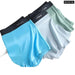 Pack Of 3 Ice Silk Mens Boxer Briefs