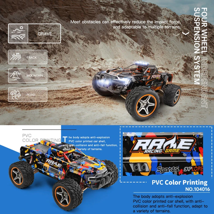 1/10 4x4 Rc Car 4wd 55km/h Off Road Drift Pro Alloy Vs Wpl C24 Toys