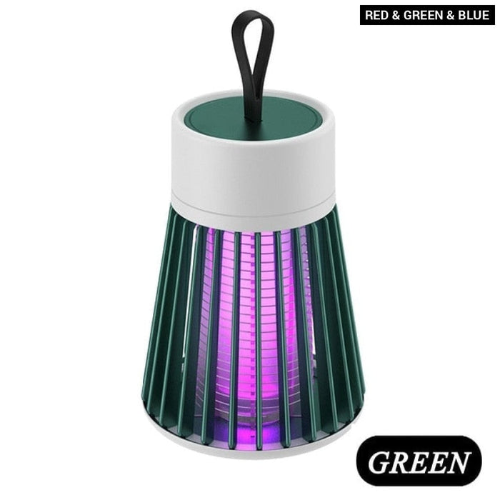 Electric Shock Mosquito Killer Lamp USB Fly Trap Zapper Insect Killer Repellent Bedroom Outdoor Anti Mosquito Trap