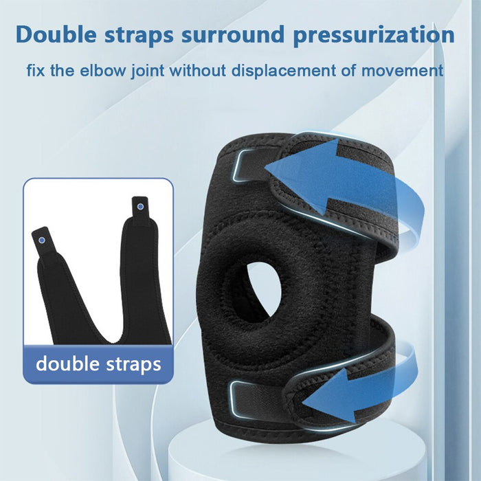 1/2Pcs Adjustable Elbow Brace Support With Spring Stabilizer For Golfers Tennis Elbow Arthritis