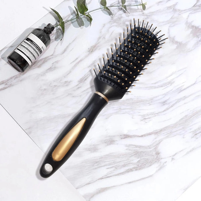 Plastic Anti Static Practical Care SPA Head Massager Curly Hair Comb