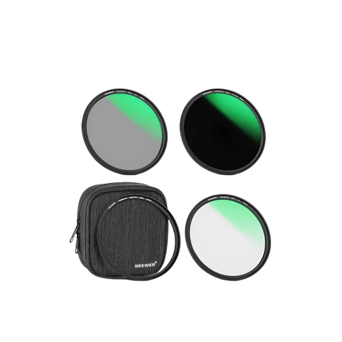 4 In 1 Magnetic Lens Filter Kit Nd1000 Mcuv Cpl Adapter Ring 42 Layer Coating Hd Optical Glass