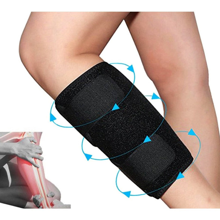 1 Piece Adjustable Calf Compression Leg Brace Sleeves For Cycling Running Basketball