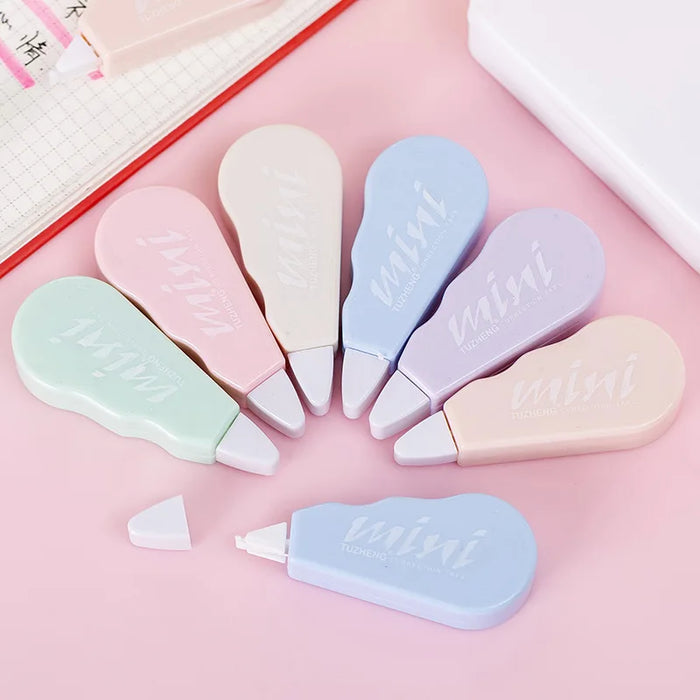 6 Pieces Macaron Colour Correction Tape Set