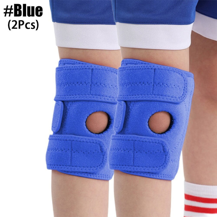 Adjustable Knee Brace with Silicone Pads for Cycling Basketball Football