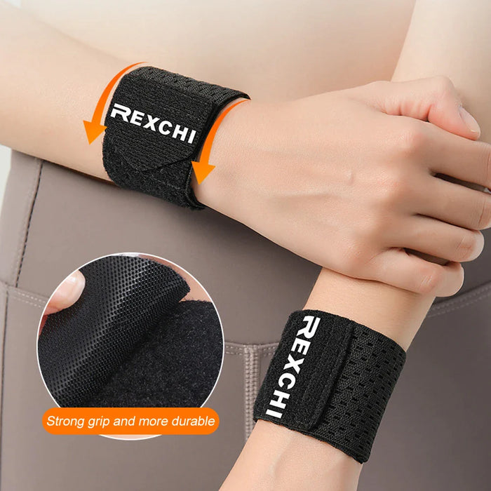 1 Pc Elastic Wrist Compression Brace Support Weightlifting Tendonitis Carpal Tunnel Arthritis