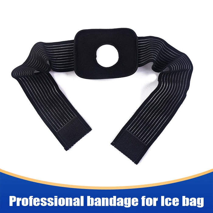 1piece Portable Fixing Ice Bag For Knee Wrap Protector (no