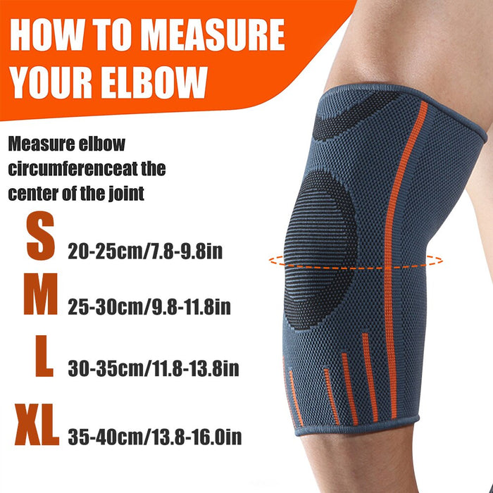 Breathable Elbow Compression Arm Brace Sleeves for Sports Protection Tendonitis