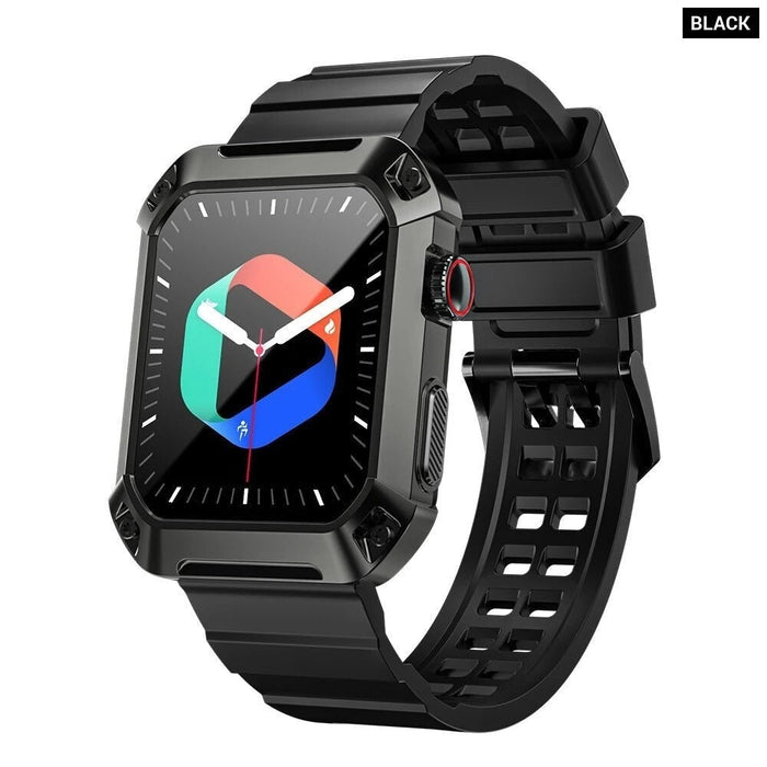 1.85-inch Waterproof Bluetooth Calls Touch Screen Heart Rate Fitness Tracker Smart Watch