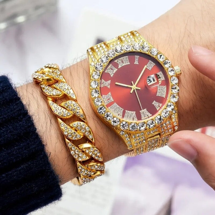 Fashion Women Watch Shiny Diamond Ladies Luxury Brand