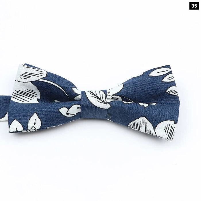 Colourful Floral Bow Ties Fashionable And Fun For Kids