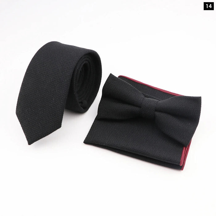 14 Colour Tie Set Classic Fashion For Men Weddings And Business