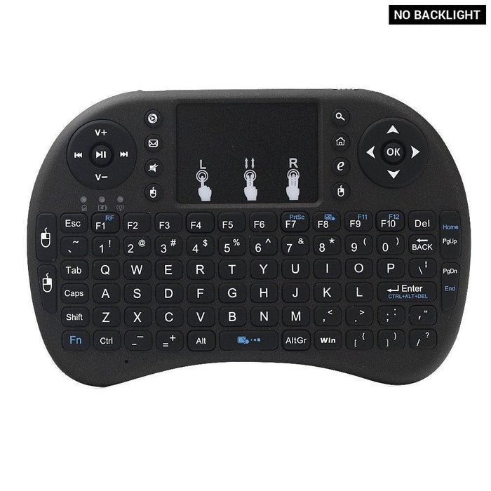 Wireless Mini Keyboard Flight Mouse 2 4g Large Touchpad Digital Computer Dry Battery USB Charging Dual Purpose Keyboard