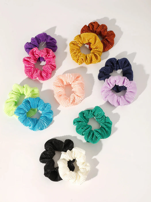 Pack Of 3 Soft Hair Scrunchies