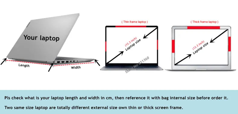 For Macbook Air Pro M1 10,11.6,12,13.3,14,15.4,15.6 Inch Pu Leather Hand & Laptop Bag