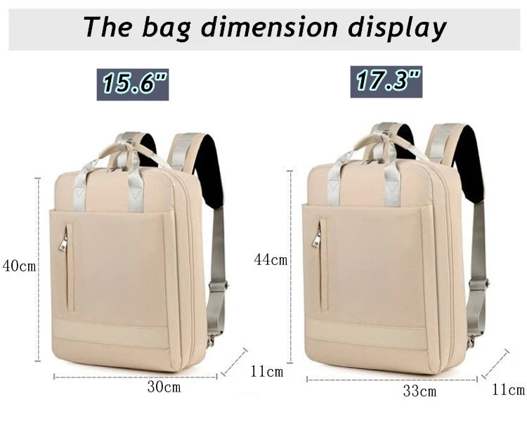 Mens 15.6,17.3 Inch Waterproof Shoulder Case Laptop Bag