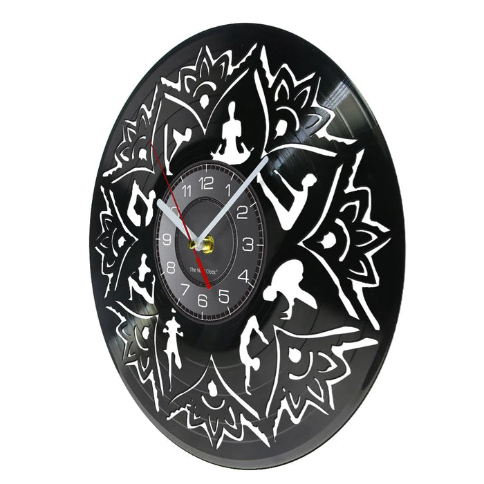 Lotus Wall Art Zen Clock For Meditation And Relaxation