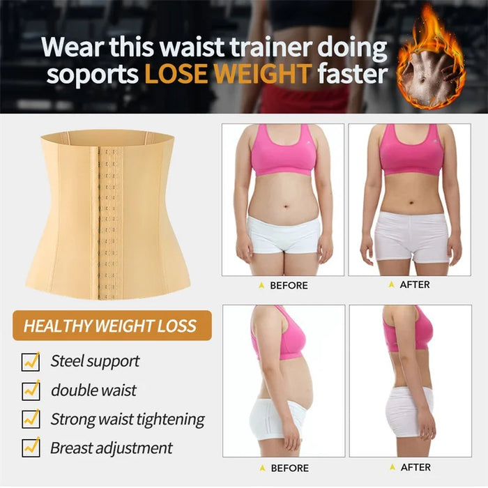 Steel Ring Waist Trainer For Body Shaping