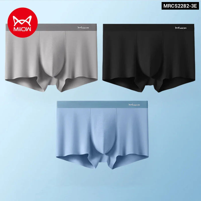 3 Piece 80 Count Modal Blend Mens Boxer Shorts