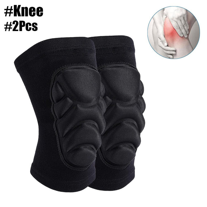 1 Pair Thickening Elastic Knee Elbow Pads For Men Women Volleyball Dancing Yoga