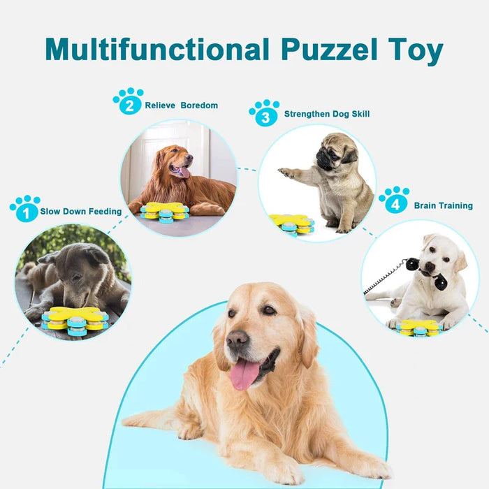 Interactive Dog Puzzle Toy Anti Skid Enrichment