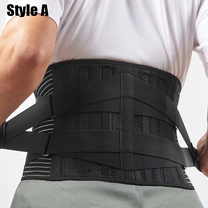 Breathable Adjustable Knitted Lumbar Support Belt For Men Women Herniated Disc Sciatica