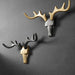 Zinc Alloy Deer Wall Hook For Clothes Hats Coats Keys