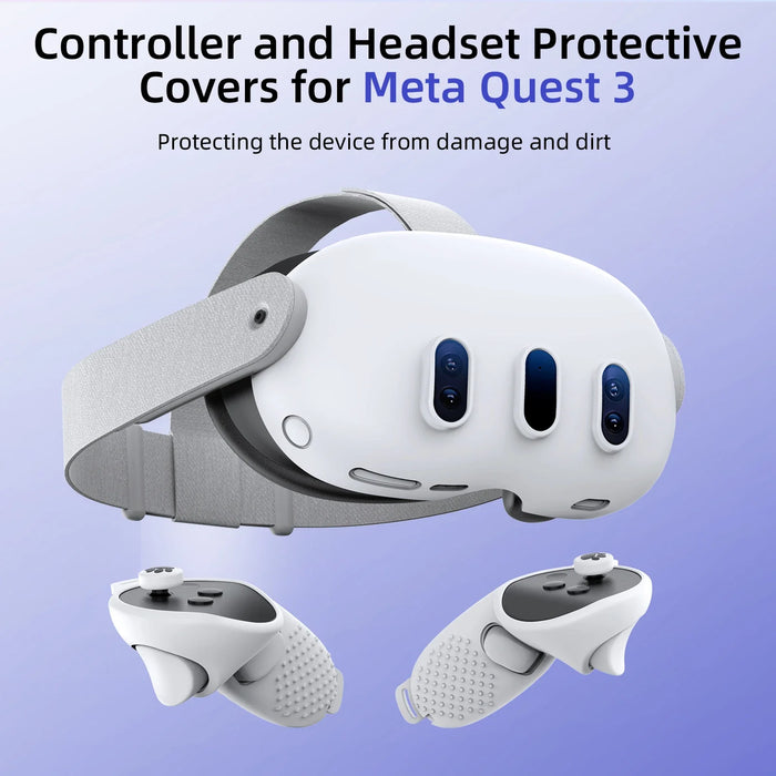 Silicone Controller And Headset Protective Covers For Meta