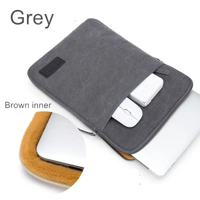 For Macbook Air Pro M1 Mens 12,13.3,14,15.4,15.6 Inch Shockproof Sleeve Case Laptop Bag