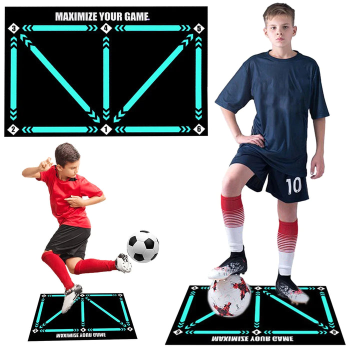 Foldable Football Training Mat For Kids And Adults